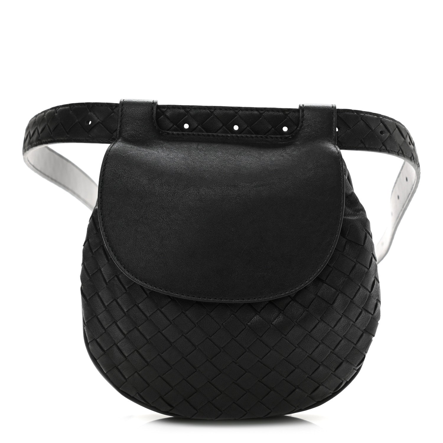 Bottega Veneta Nappa Intrecciato Belt Bag Nero Black 1 of 10