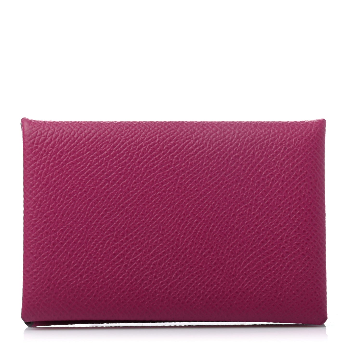 Epsom Calvi Card Case Rose Pourpre