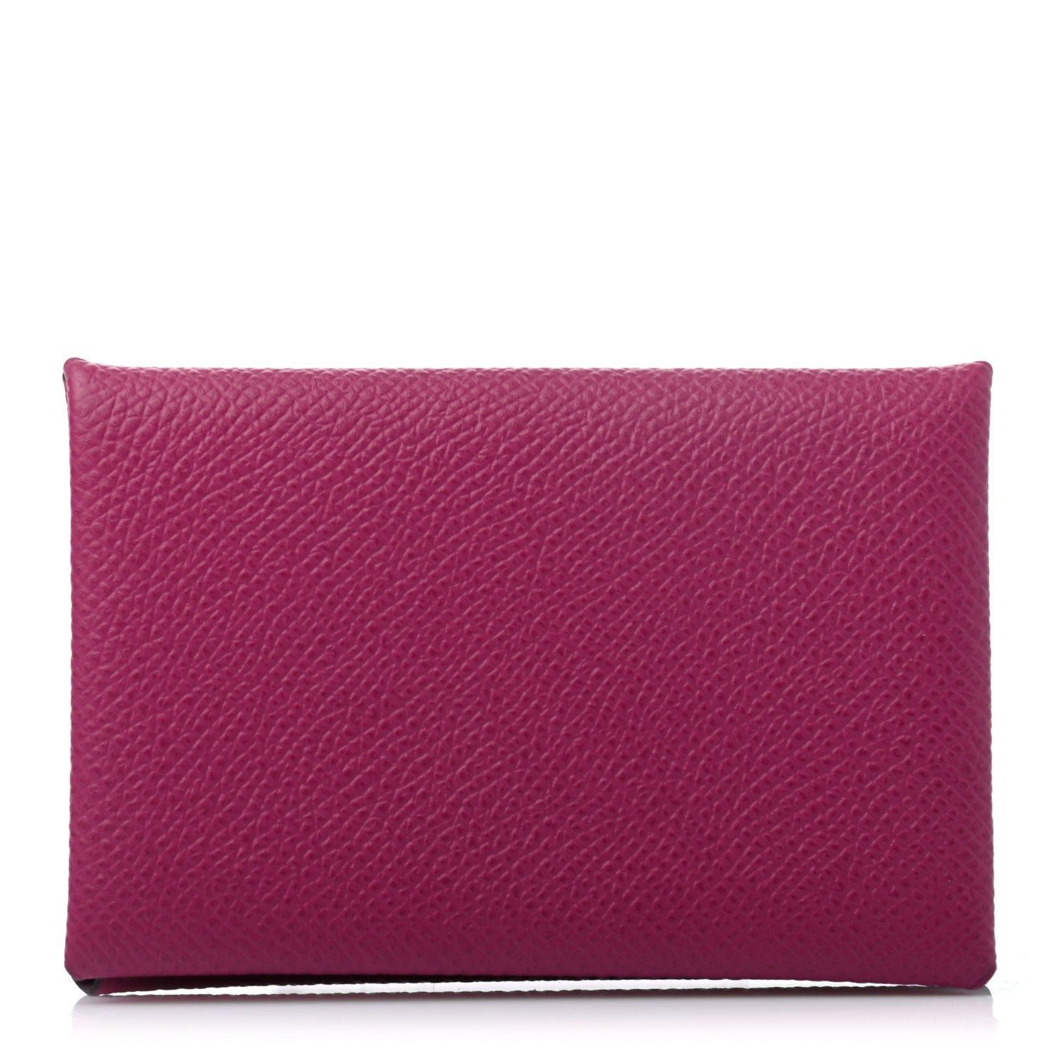 Hermes Epsom Calvi Card Case Rose Pourpre 1 of 6