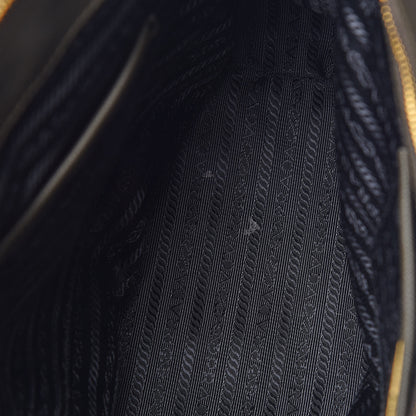 Prada Saffiano Large Galleria Double Zip Tote Militare 12 of 16