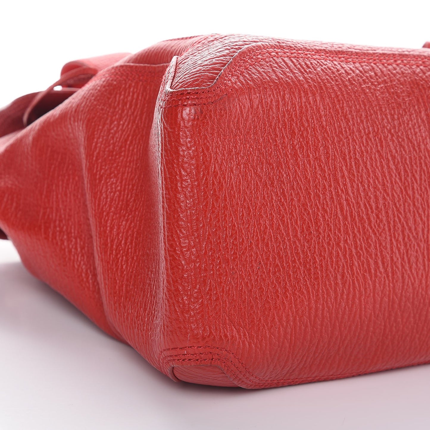 3.1 Textured Calfskin Large Pashli Satchel Red