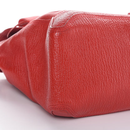 3.1 Phillip Lim 3.1 Textured Calfskin Large Pashli Satchel Red 7 of 9