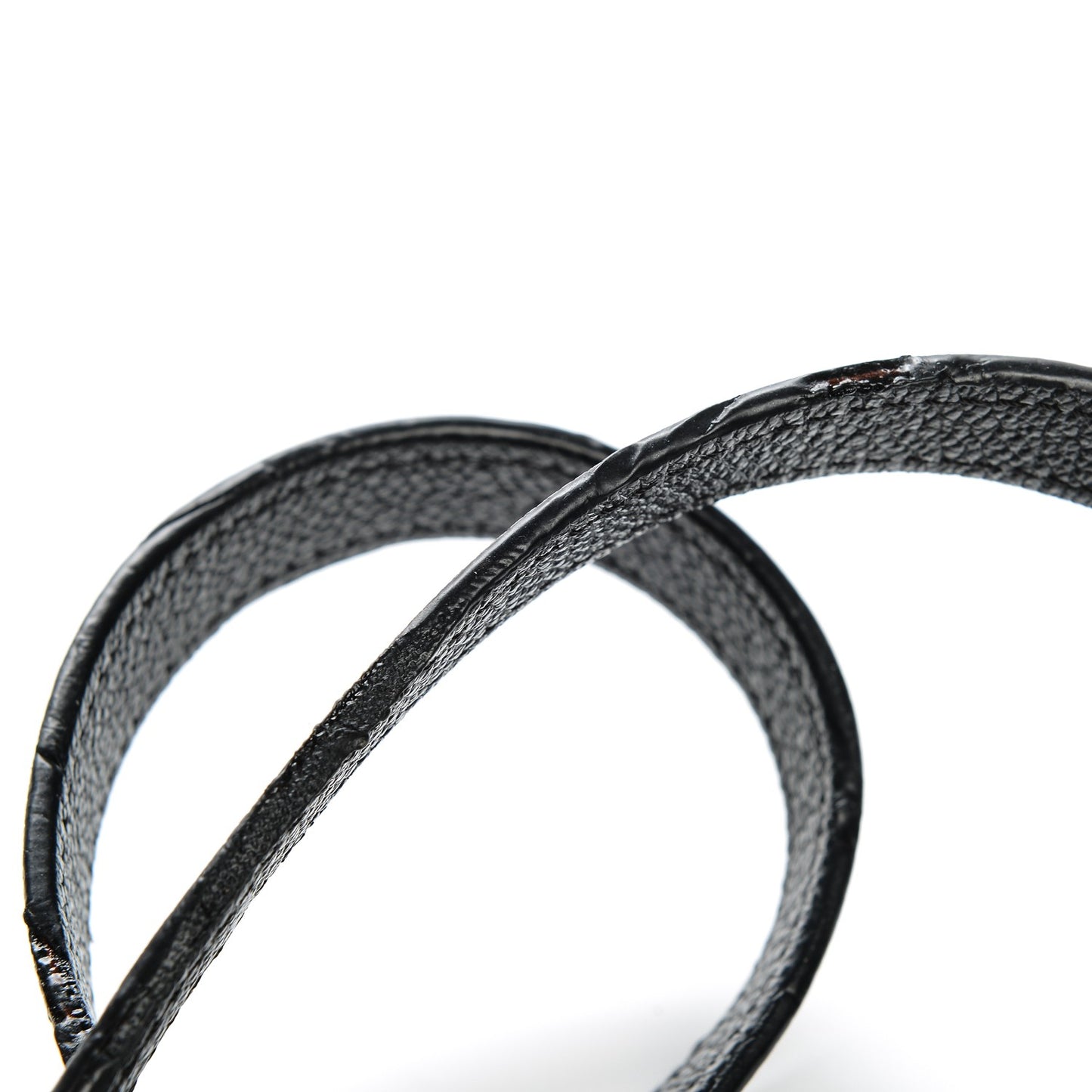 Calfskin Montaigne Shoulder Strap Black