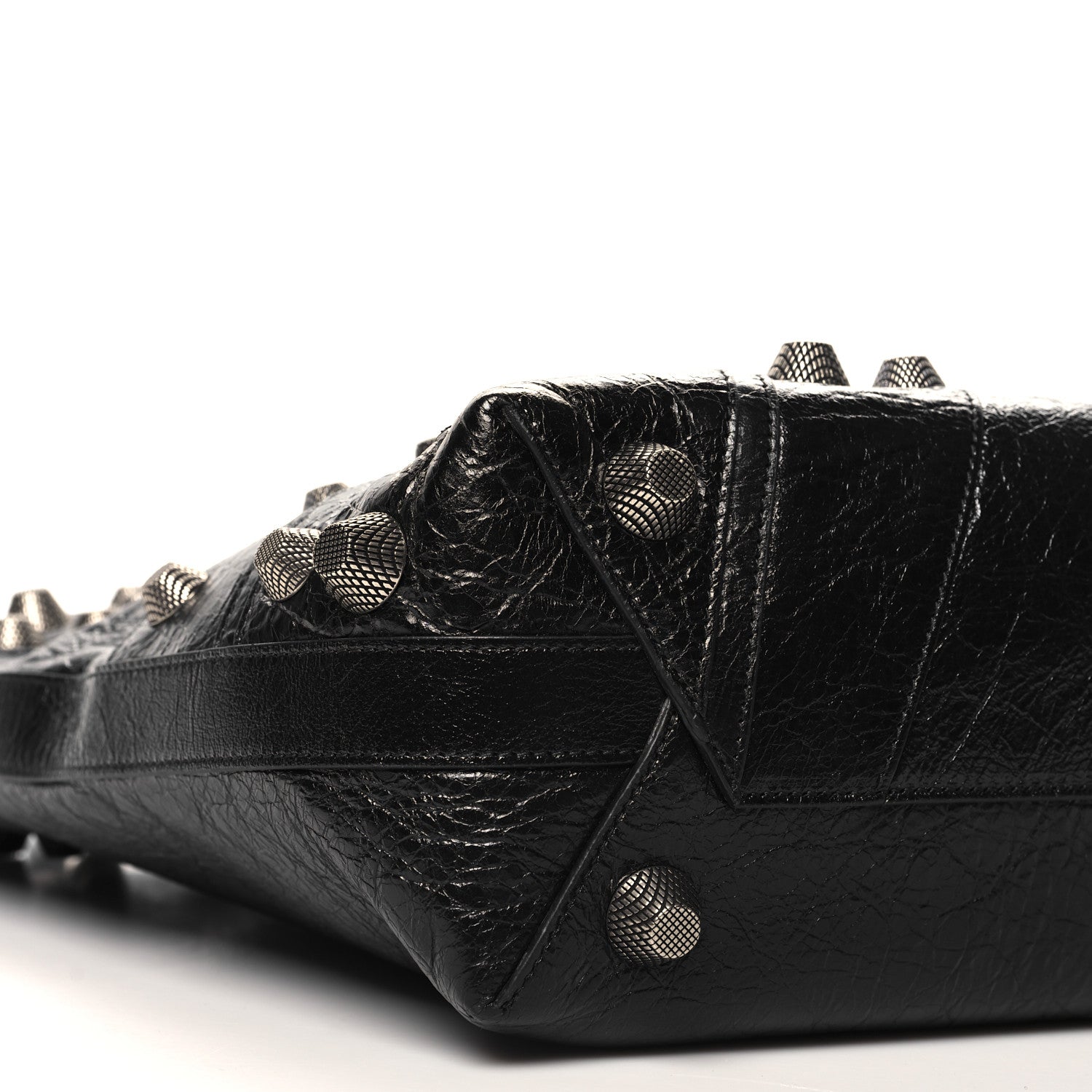 Balenciaga Agneau Arena Medium Le Cagole Carry All Bag Black 9 of 10