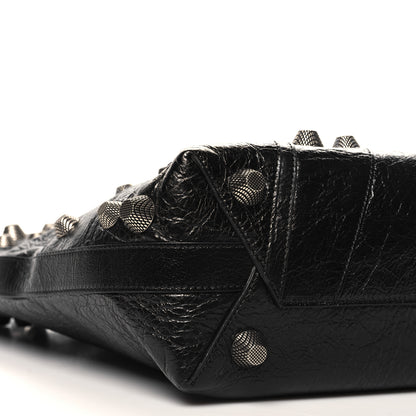 Balenciaga Agneau Arena Medium Le Cagole Carry All Bag Black 9 of 10