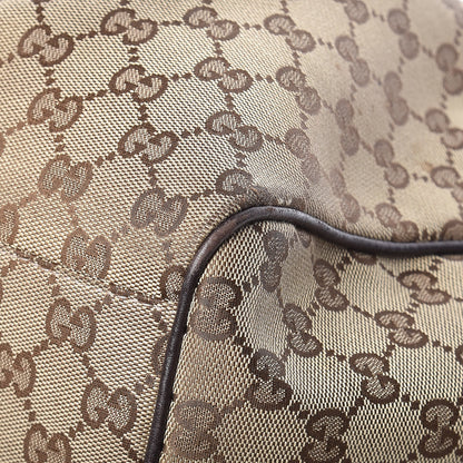 Gucci Monogram Large Sukey Tote Dark Brown 13 of 20
