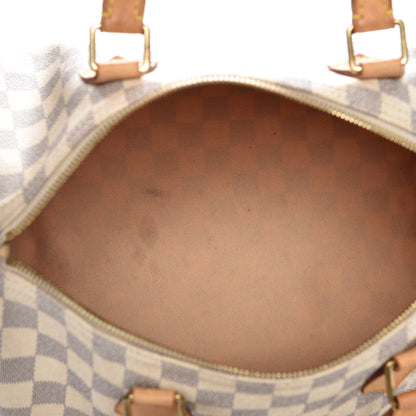 Louis Vuitton Damier Azur Speedy 30 6 of 13
