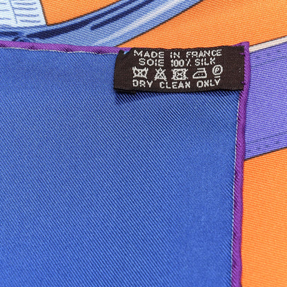 Hermes Silk Patchwork Cavalcadour Scarf 140 4 of 4