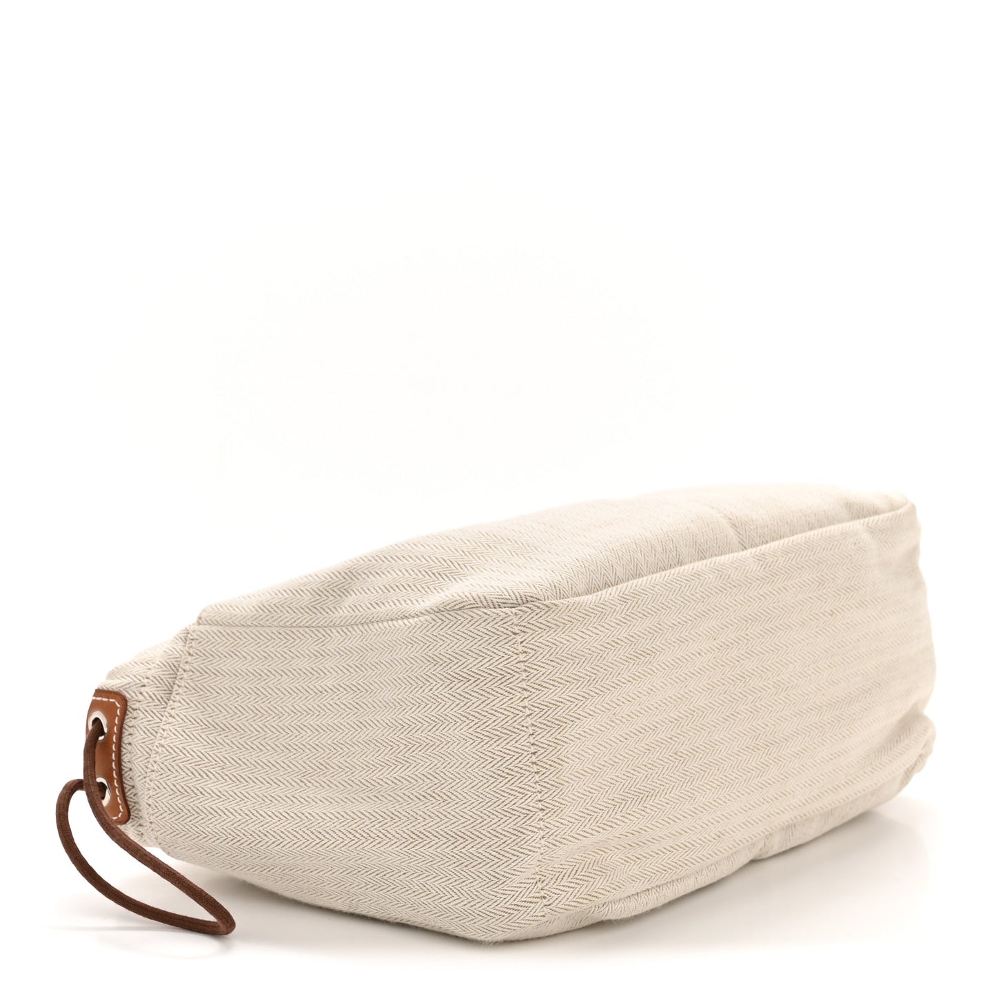 Canvas Barenia Fourbi 25 MM Pouch Naturel Fauve