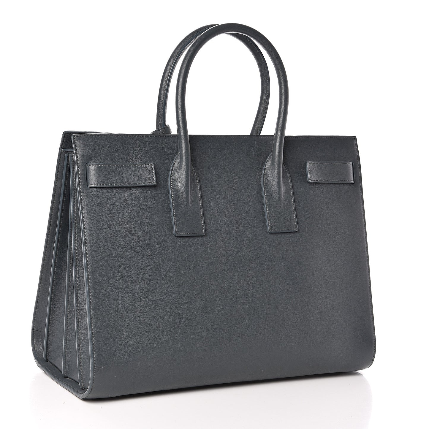 Calfskin Sac De Jour Carryall Fog