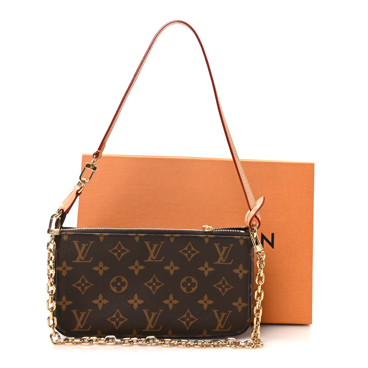 Monogram Chain Pochette Accessories