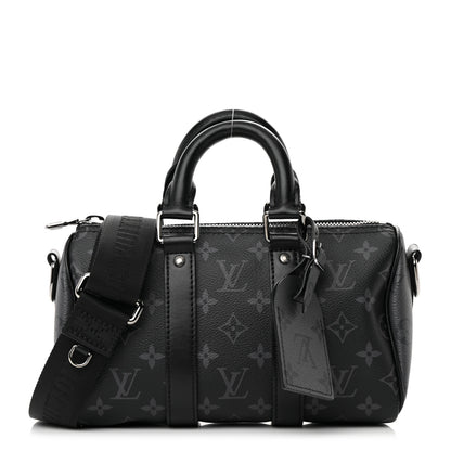 Louis Vuitton Reverse Monogram Eclipse Keepall Bandouliere 25 1 of 14