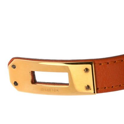 Hermes Swift Kelly Double Tour Bracelet M Orange 7 of 9