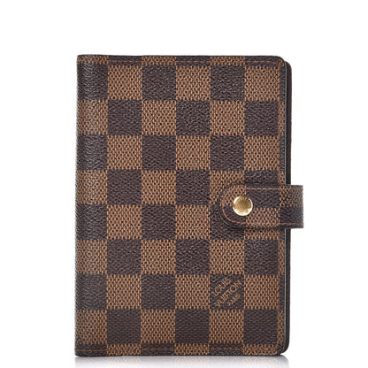 Louis Vuitton Damier Ebene Small Ring Agenda Cover 1 of 17