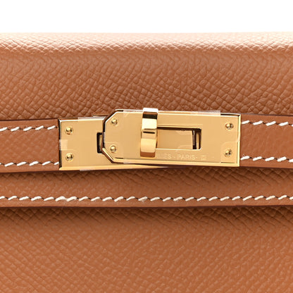 Hermes Epsom Mini Kelly Sellier 20 Gold 8 of 11