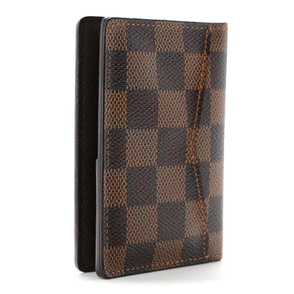 Louis Vuitton Damier Ebene Pocket Organizer NM 3 of 8