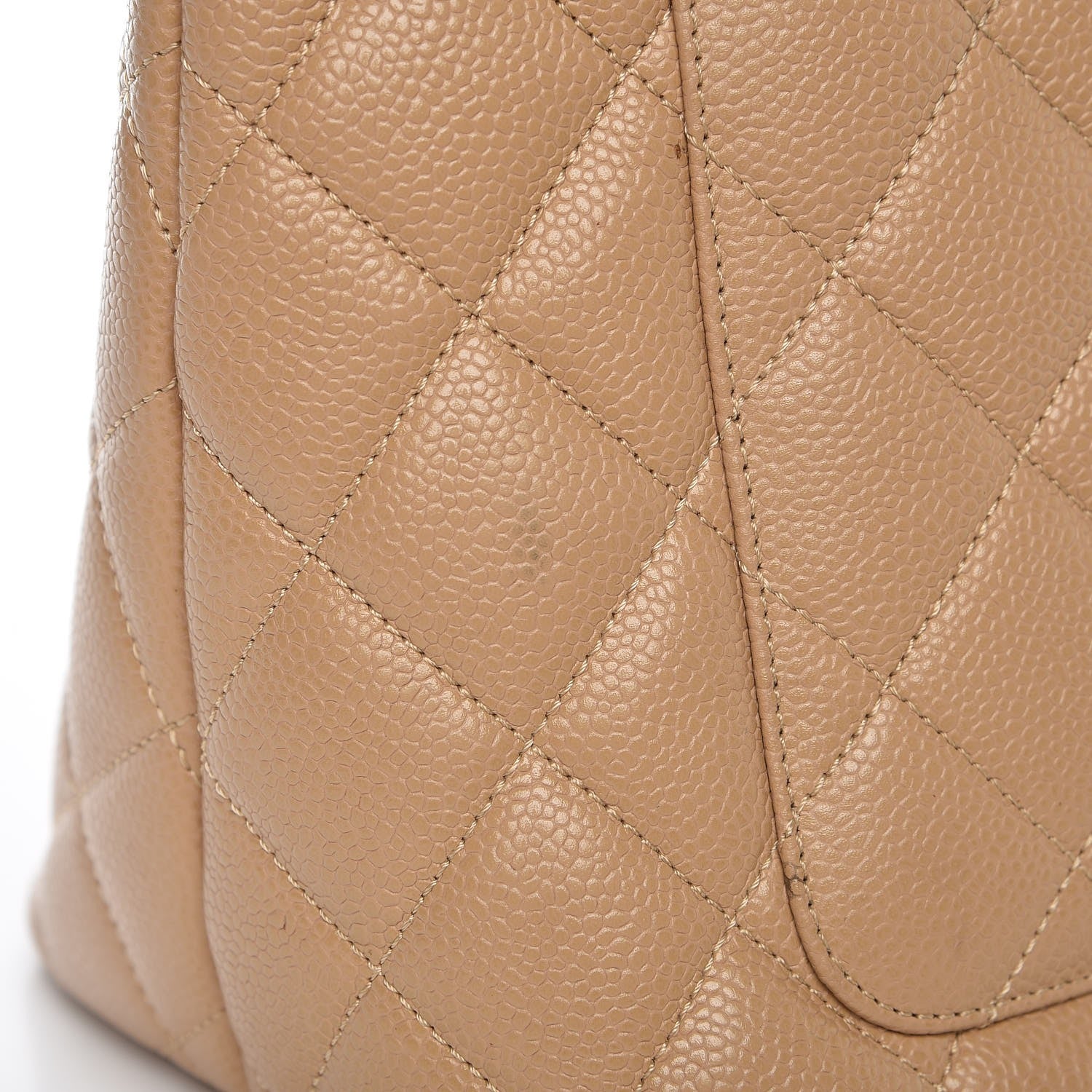 Chanel Caviar Quilted Medallion Tote Beige 14 of 14