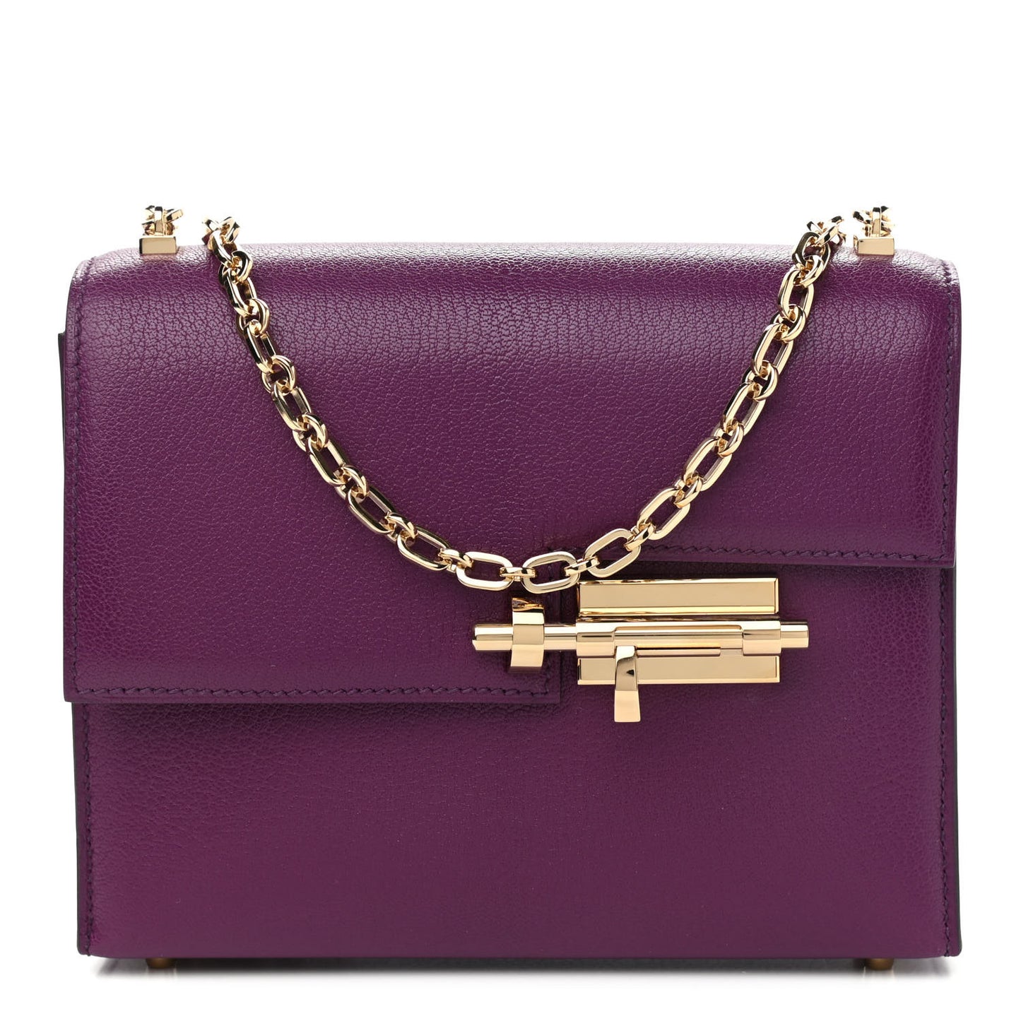 Chevre Chamkila Mini Verrou Chaine Bag Anemone