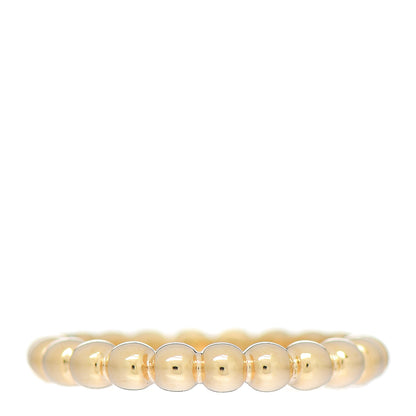 Van Cleef & Arpels 18K Yellow Gold Medium Perlee Ring 49 5 3 of 4