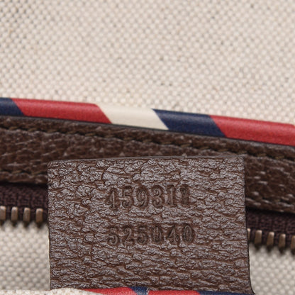 Gucci Soft GG Supreme Monogram Courrier Medium Duffle Bag Beige New Acero Multicolor 9 of 10