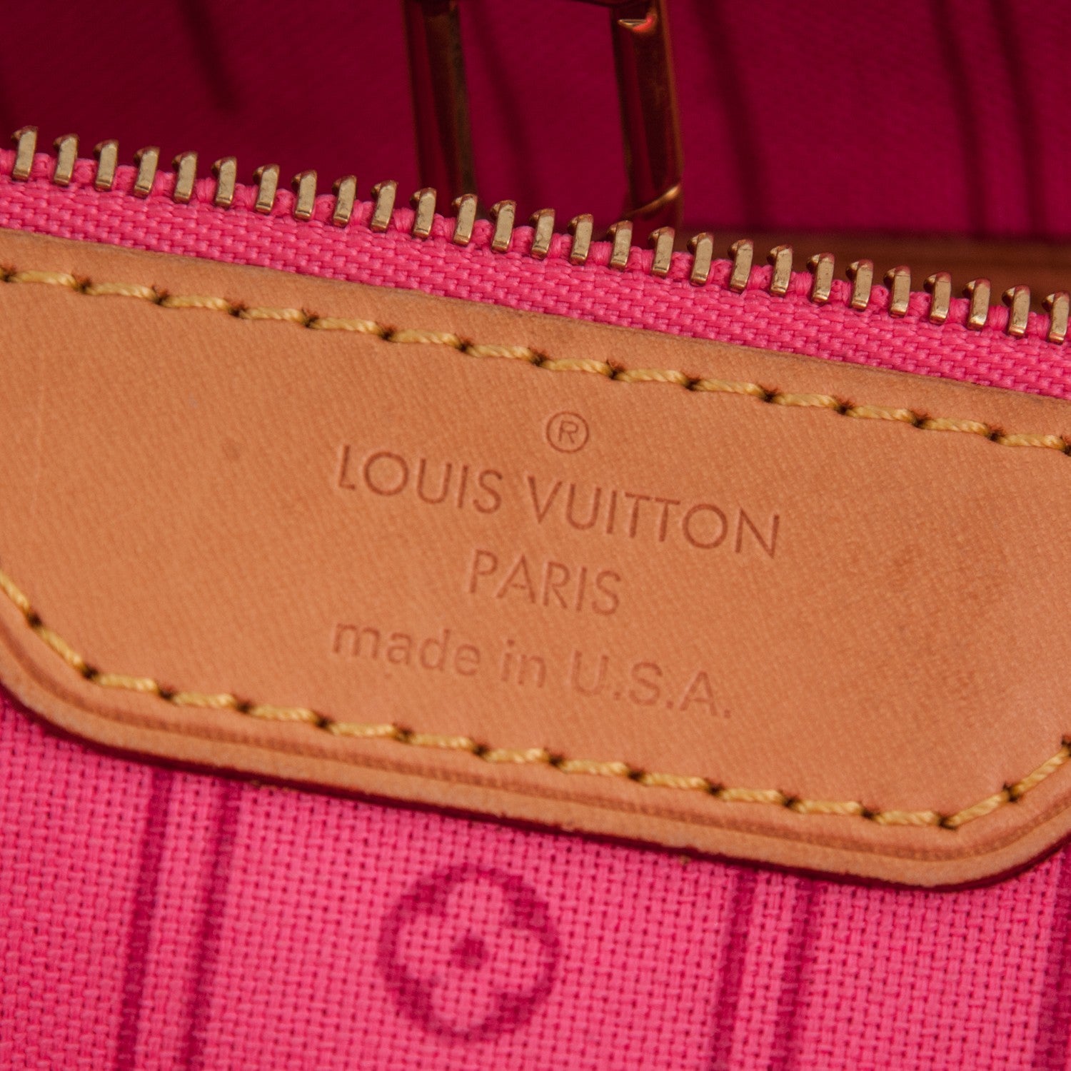 Louis Vuitton Monogram Roses Neverfull MM 7 of 8