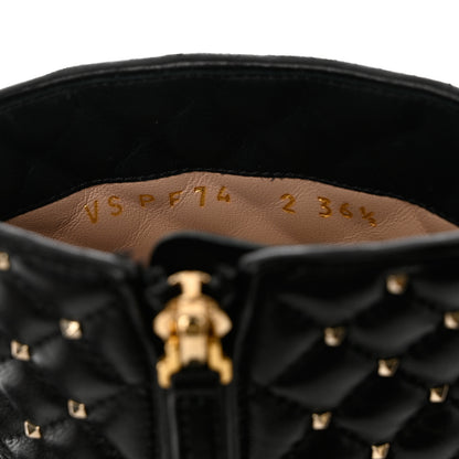 Valentino Garavani Nappa Rockstud Spike 90mm Ankle Boots 36.5 Black 7 of 11