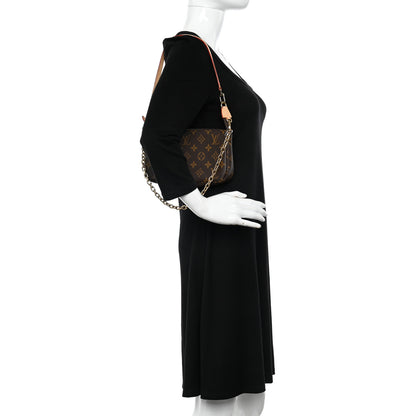 Louis Vuitton Monogram Chain Pochette Accessories 2 of 11