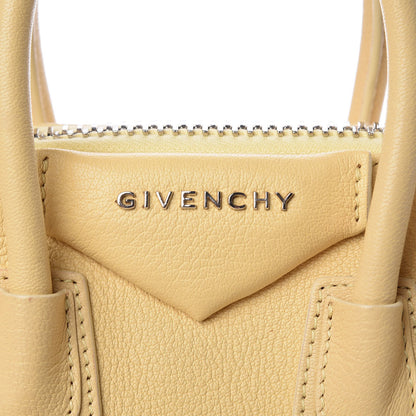 Givenchy Sugar Goatskin Mini Antigona Yellow 8 of 15
