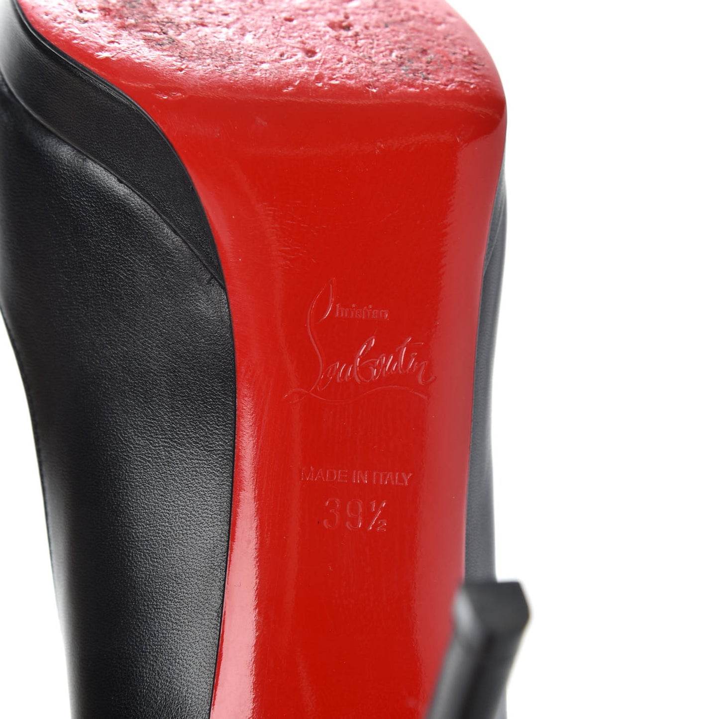 Shiny Nappa Pigalle Plato 100 Pumps 39.5 Black