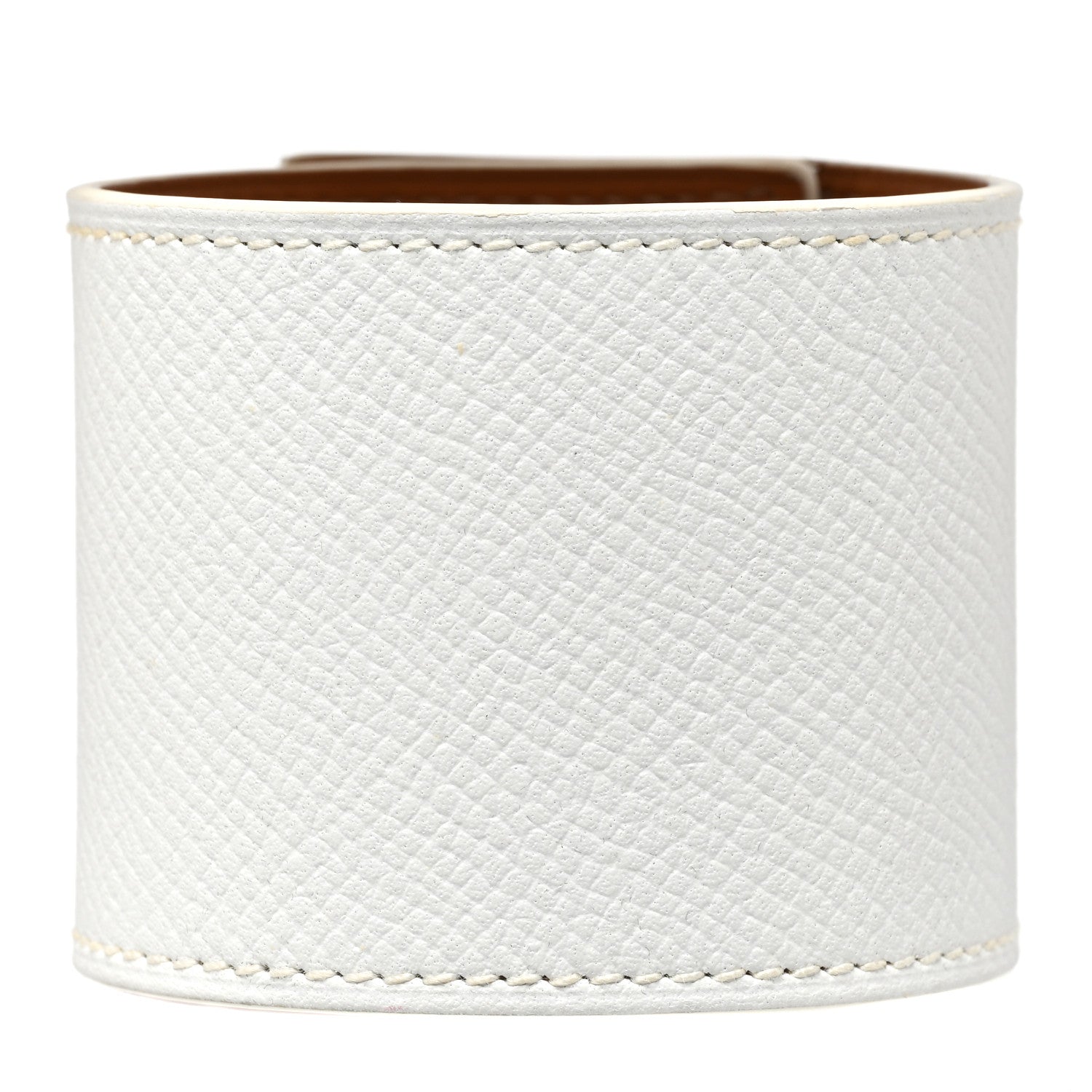 Hermes Epsom Kelly Dog Extreme Bracelet S White 3 of 6