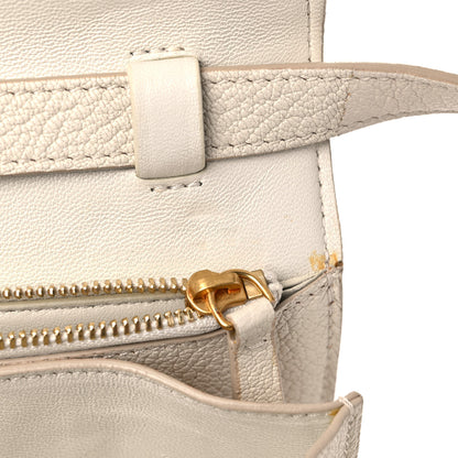 Celine Goatskin Medium Classic Box Flap Bag White 12 of 19