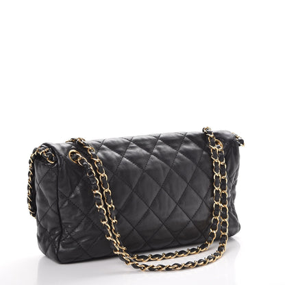 Chanel Calfskin Quilted Medium Chain Me Flap Black 3 of 8