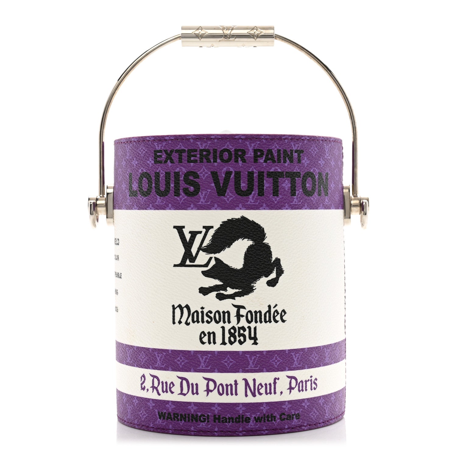 Louis Vuitton Monogram LV Paint Can Purple 1 of 12