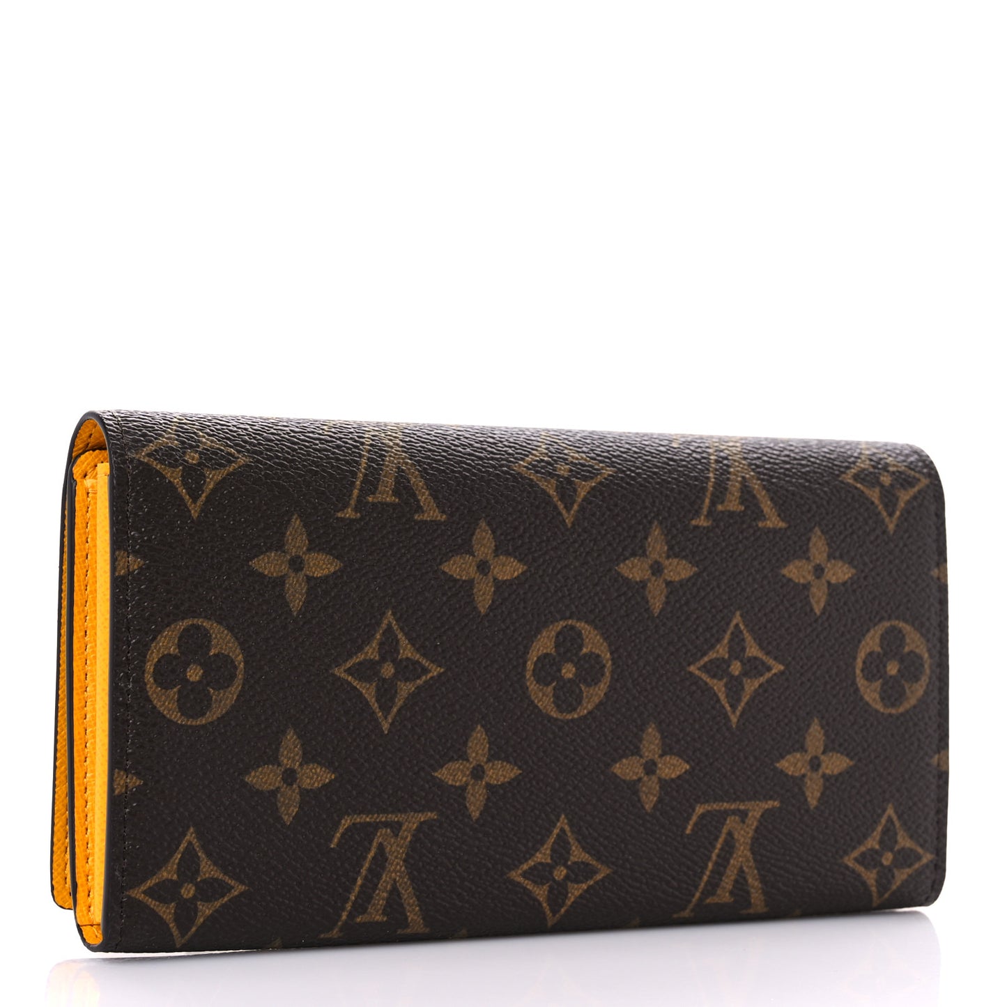 Monogram 2022 Christmas Animation Sarah Wallet Yellow