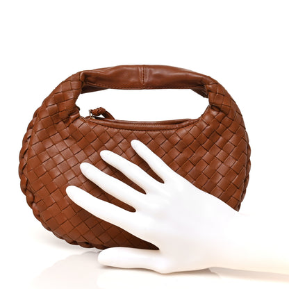 Bottega Veneta Nappa Intrecciato Mini Hobo Tea 2 of 8