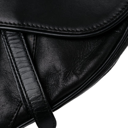 Christian Dior Calfskin Saddle Bag Black 24 of 24