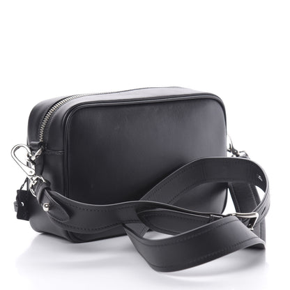 Prada City Calf Banana Print Camera Bag Black Fuchsia 3 of 9