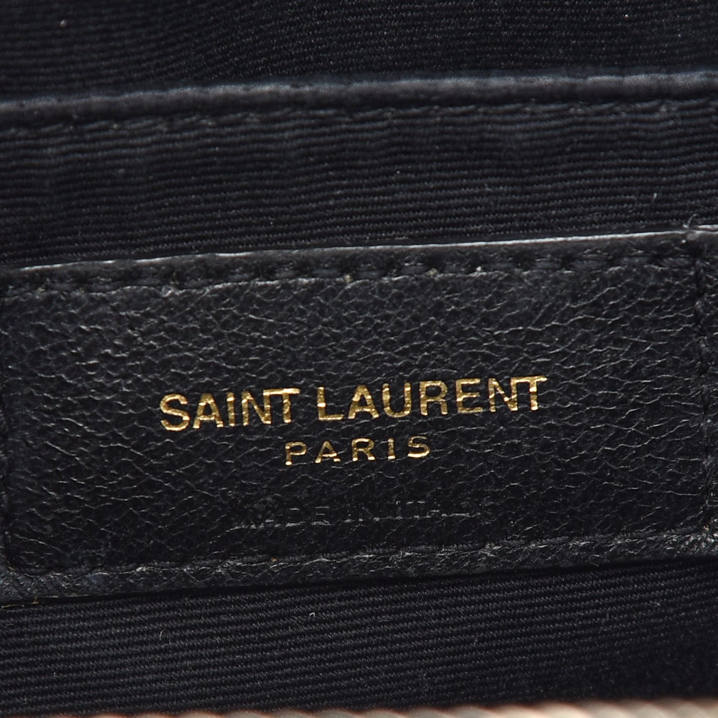 Calfskin Matelasse Monogram Lou Camera Bag Black
