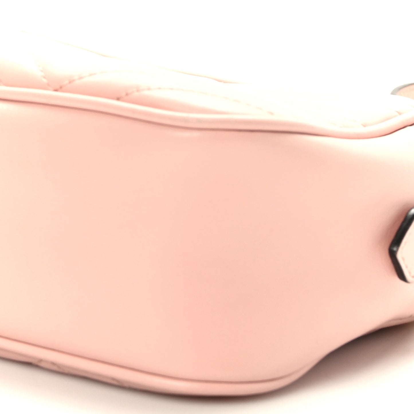 Calfskin Matelasse Small GG Marmont Chain Shoulder Bag Perfect Pink