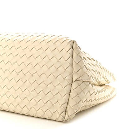 Bottega Veneta Nappa Intrecciato Large Andiamo Shoulder Bag Sea Salt 9 of 10