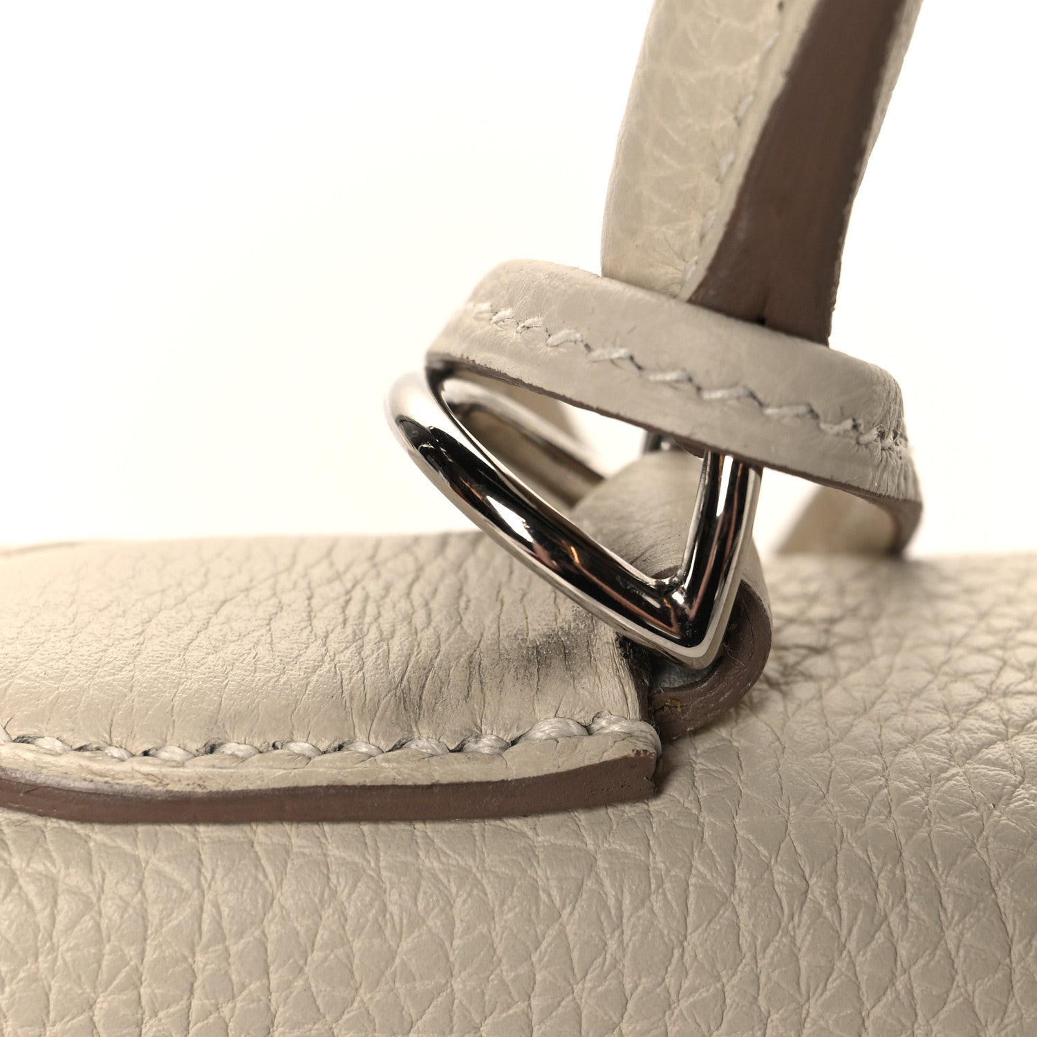 Hermes Togo Kelly Retourne 28 Craie 14 of 15