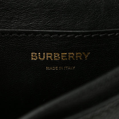 Burberry Grained Calfskin Mini TB Bag Black 6 of 9