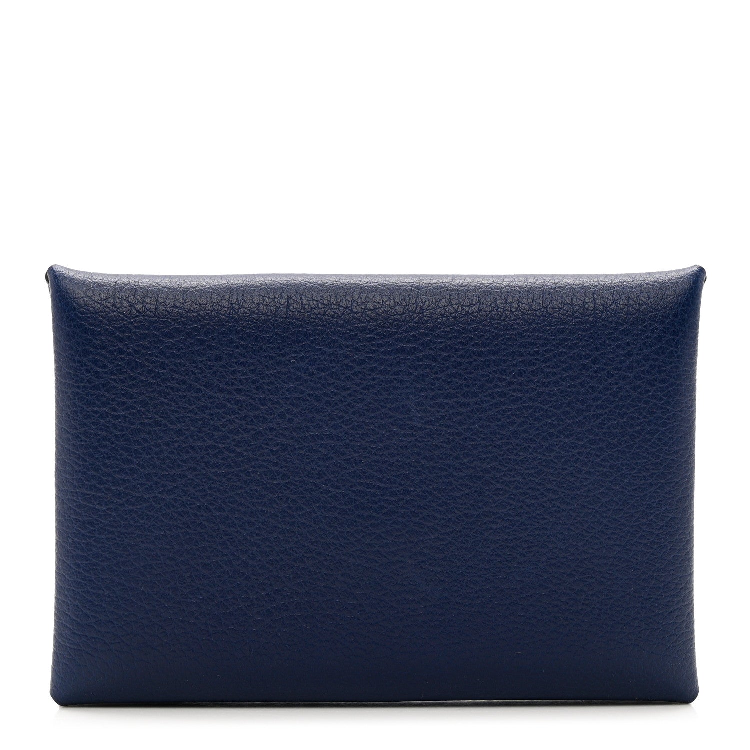 Hermes Evercolor Verso Calvi Card Case Bleu Saphir Bleu France 1 of 6