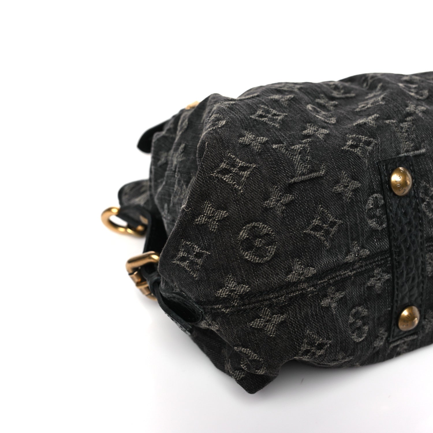 Louis Vuitton Denim Neo Cabby MM Black 7 of 8