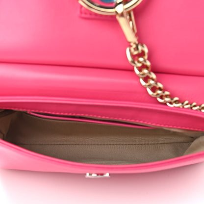 Chloe Lambskin Small Faye Top Handle Bag Hot Pink 5 of 8