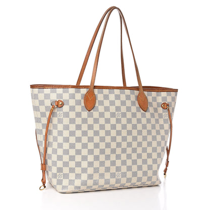 Louis Vuitton Damier Azur Neverfull MM 3 of 16