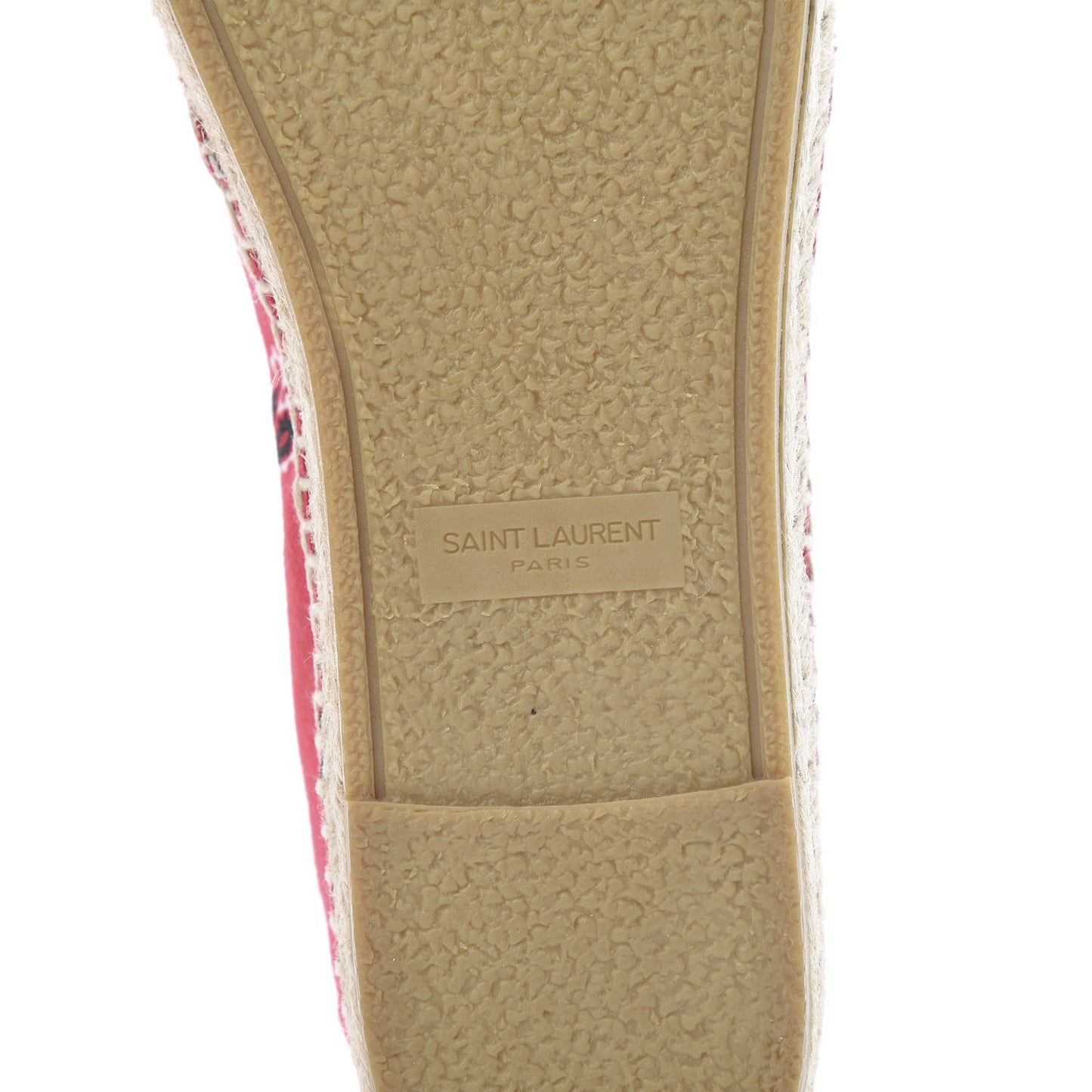 Bandana Print Canvas Espadrilles 39 Red