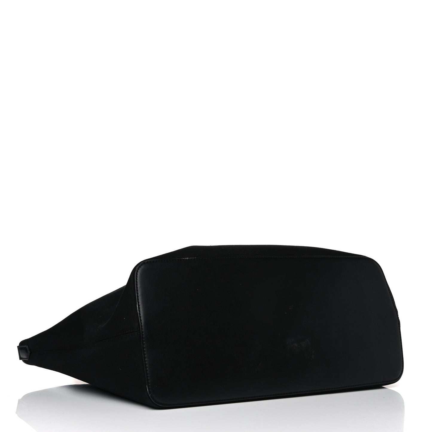 Canvas Medium Antigona Logo Tote Black