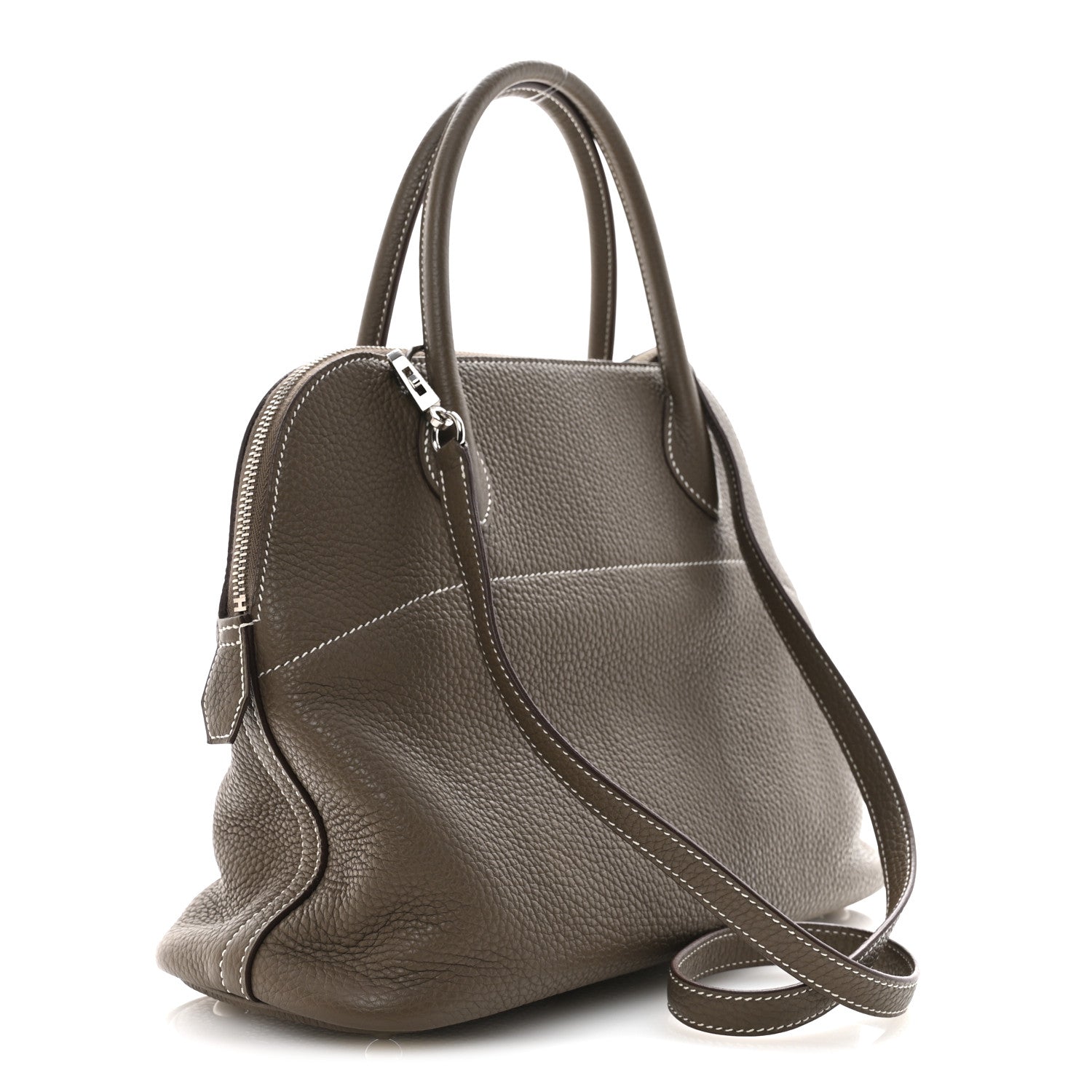Hermes Taurillon Clemence Bolide 31 Etoupe 3 of 11
