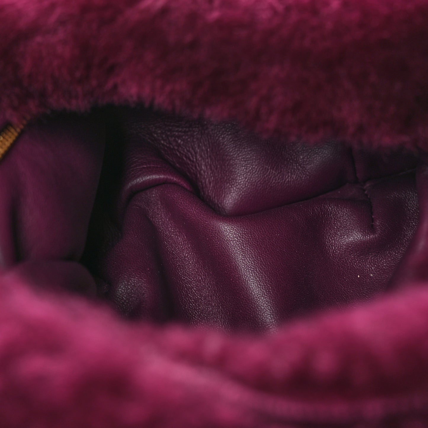 Shearling Lambskin Mini Jodie Mystic